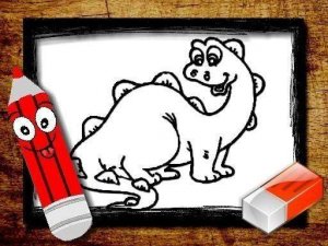 Prehistoric Palette: Doodle & Relax