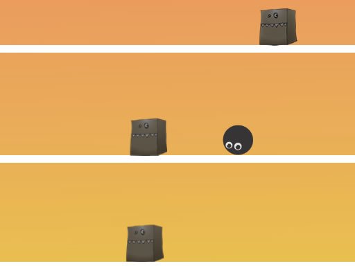 Touch and Bounce Reflex Game