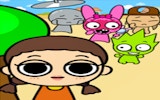 Sprunki and Squid Game Difference - Spot 5 Differences Puzzle Game