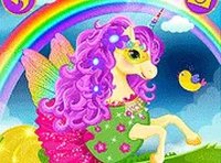 Glitter Unicorn Dress Up Girls Online Game