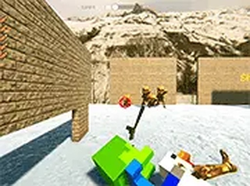Pixel Desert Rider Action