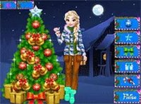 Frozen Christmas Tree Decoration Game
