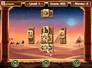 Pyramid Tile Match Puzzle