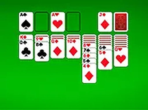Classic Solitaire Card Puzzle